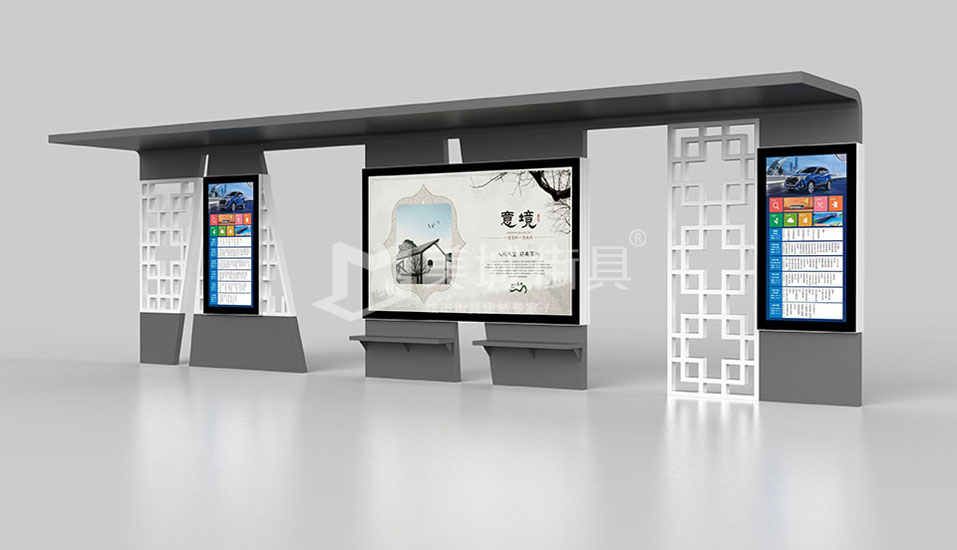 公交站亭 公交站亭